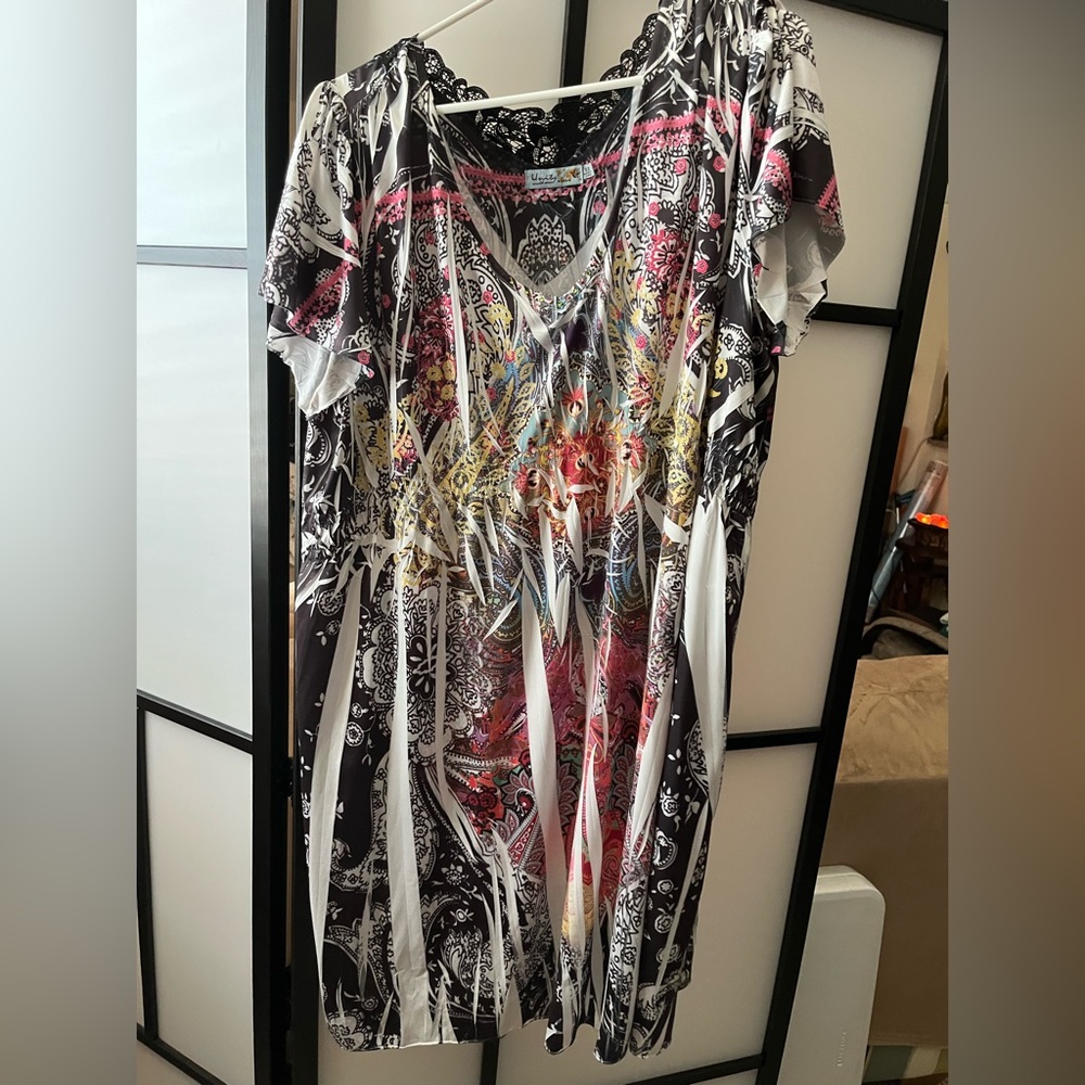 Unity World Wear Boho W/Flower Style Lightweight … - image 1